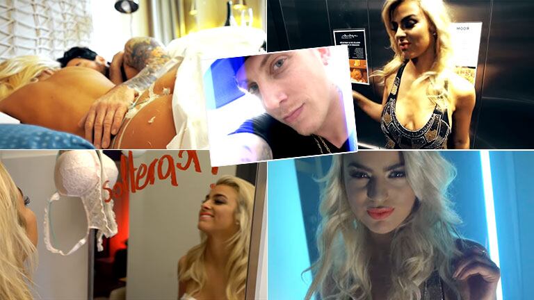 Ailén Bechara, una diosa con un hilo dental en el nuevo videoclip de El Polaco (Foto: web)