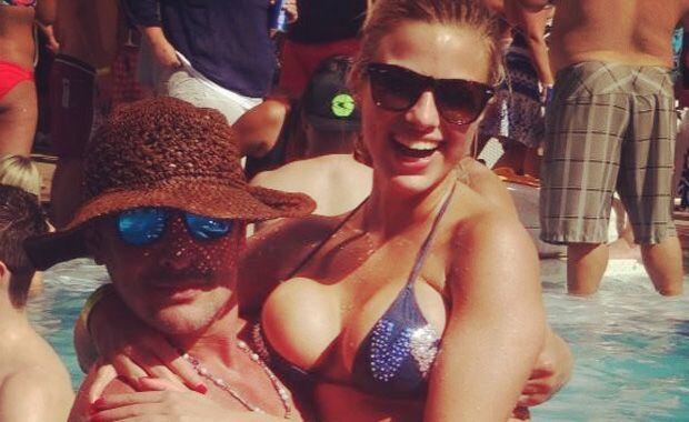 Ailén Bechara y Lorena Wells, en Las Vegas (Foto: álbum personal de Ailén Bechara).