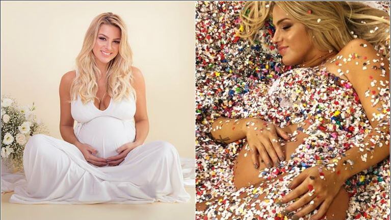 Ailén Bechara y su producción de fotos súper tierna, embarazada de su primer hijo: Esperándote