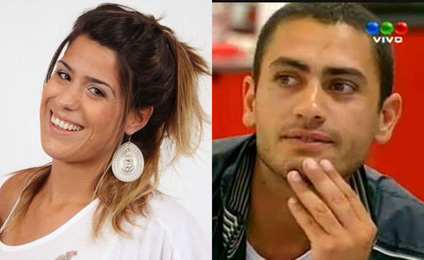 Ailín afirma que estuvo con Mario, su ex compañero de GH 2012. (Fotos: Web y captura Telefe)