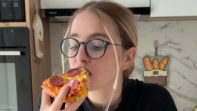 Ailin Tokman, la creadora de esta pizza rápida con tortilla de trigo. Foto: Instagram