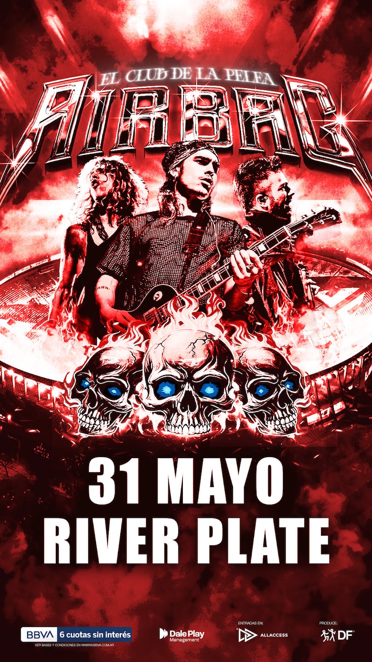 Airbag en River: precios y cómo conseguir las entradas