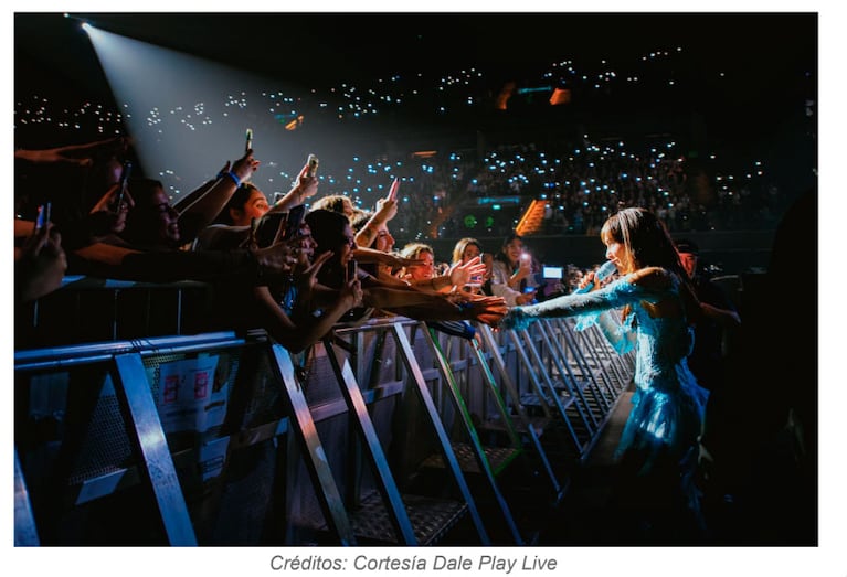 Aitana deslumbró en su primer Movistar Arena sold out