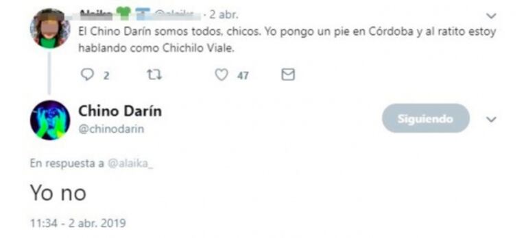 Al Chino Darín lo burlaron por su acento español en una película ¡y no se quedó callado!