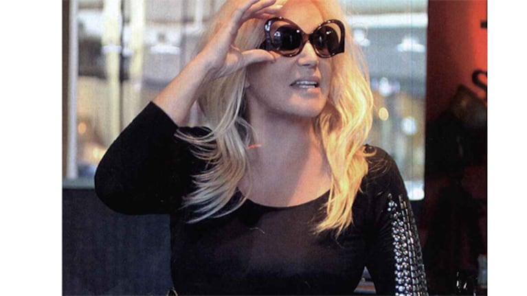 Al final del día, Susana fue a ver una película (Foto: Revista ¡Hola! Argentina)