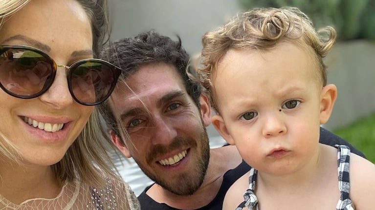 Al hijo de Noelia Marzol lo atacó un agua viva: la foto | Créditos: Instagram @noeliamarzolok 