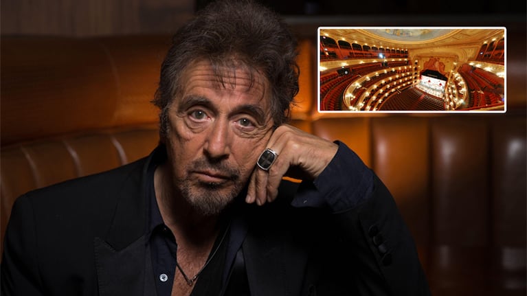 Al Pacino actuará por una noche en el Teatro Colón (Foto: Web)