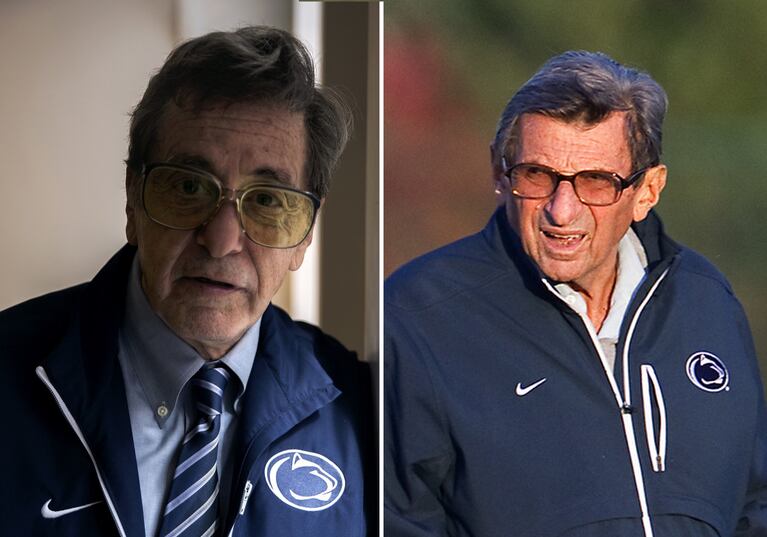 Al Pacino deslumbro en el estreno de Paterno por HBO   