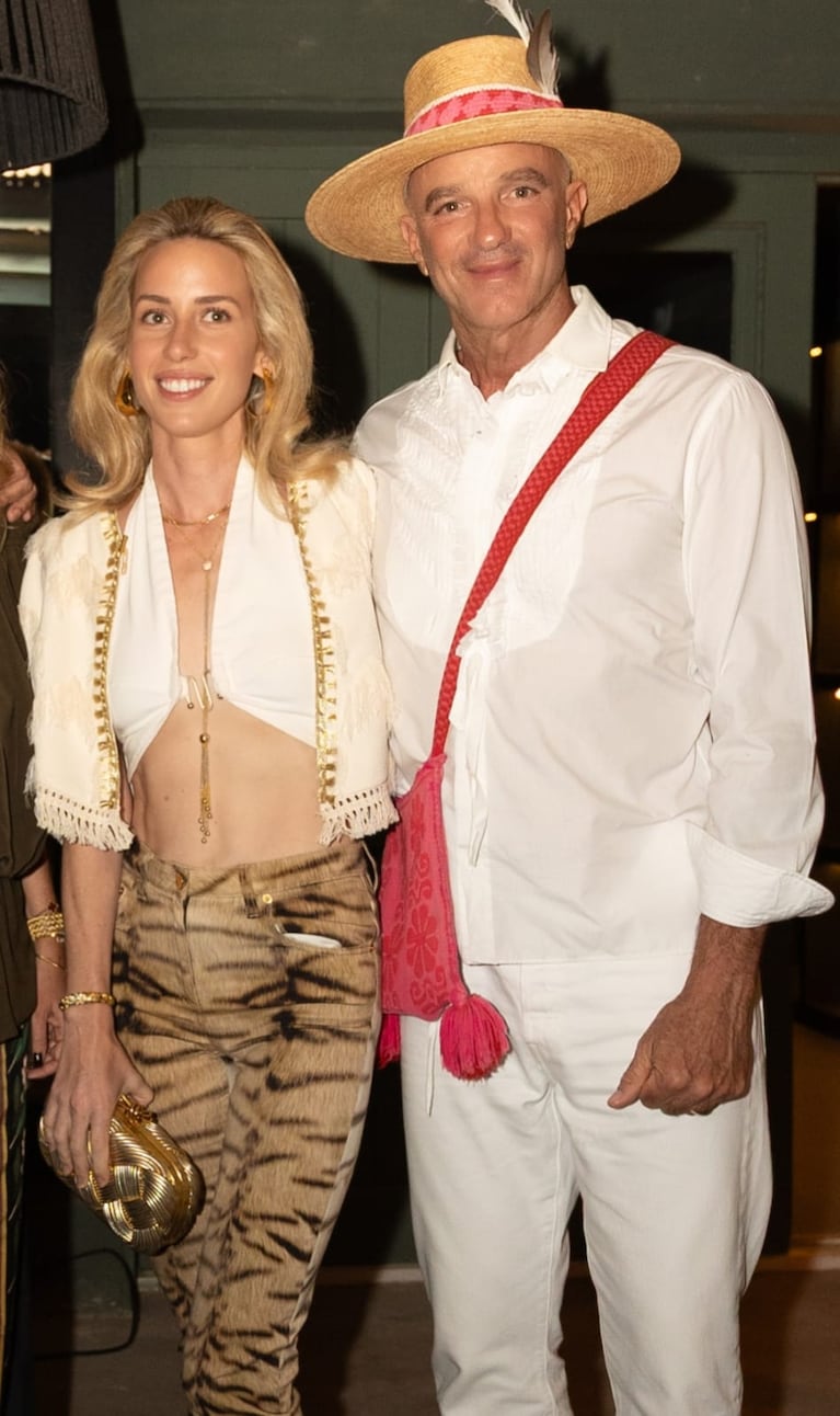 Alan Faena y su esposa Grace en Gurisa, La Juanita
