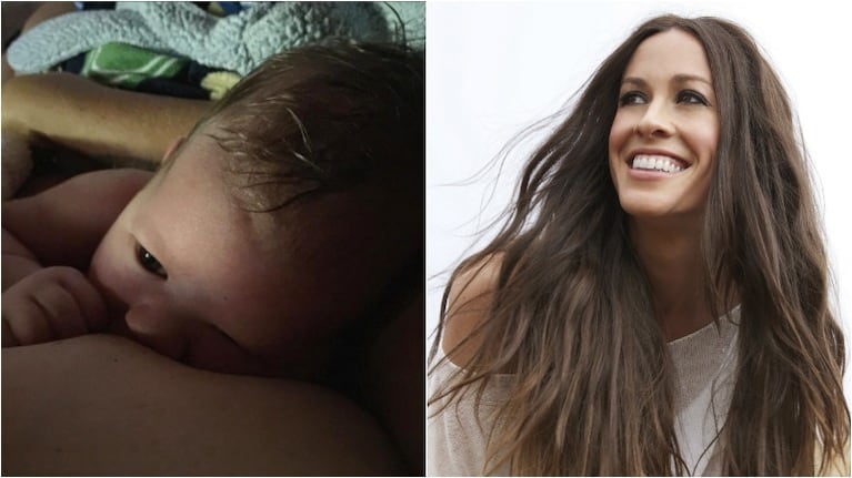 Alanis Morissette presentó a su beba recién nacida. Foto: Web/ Instagram