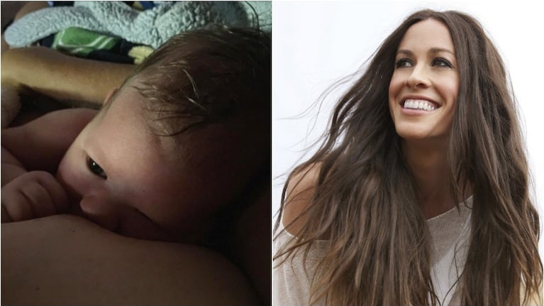 Alanis Morissette presentó a su beba recién nacida. Foto: Web/ Instagram