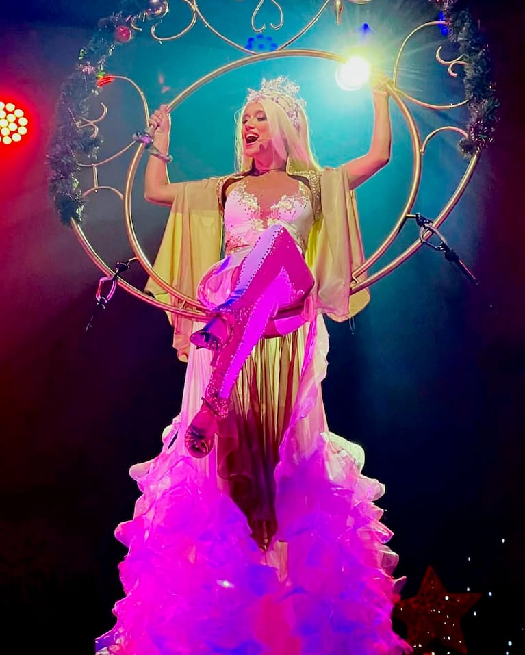 Albana Fuentes en Una Mágic a Navidad. (Foto: @albifuentes)