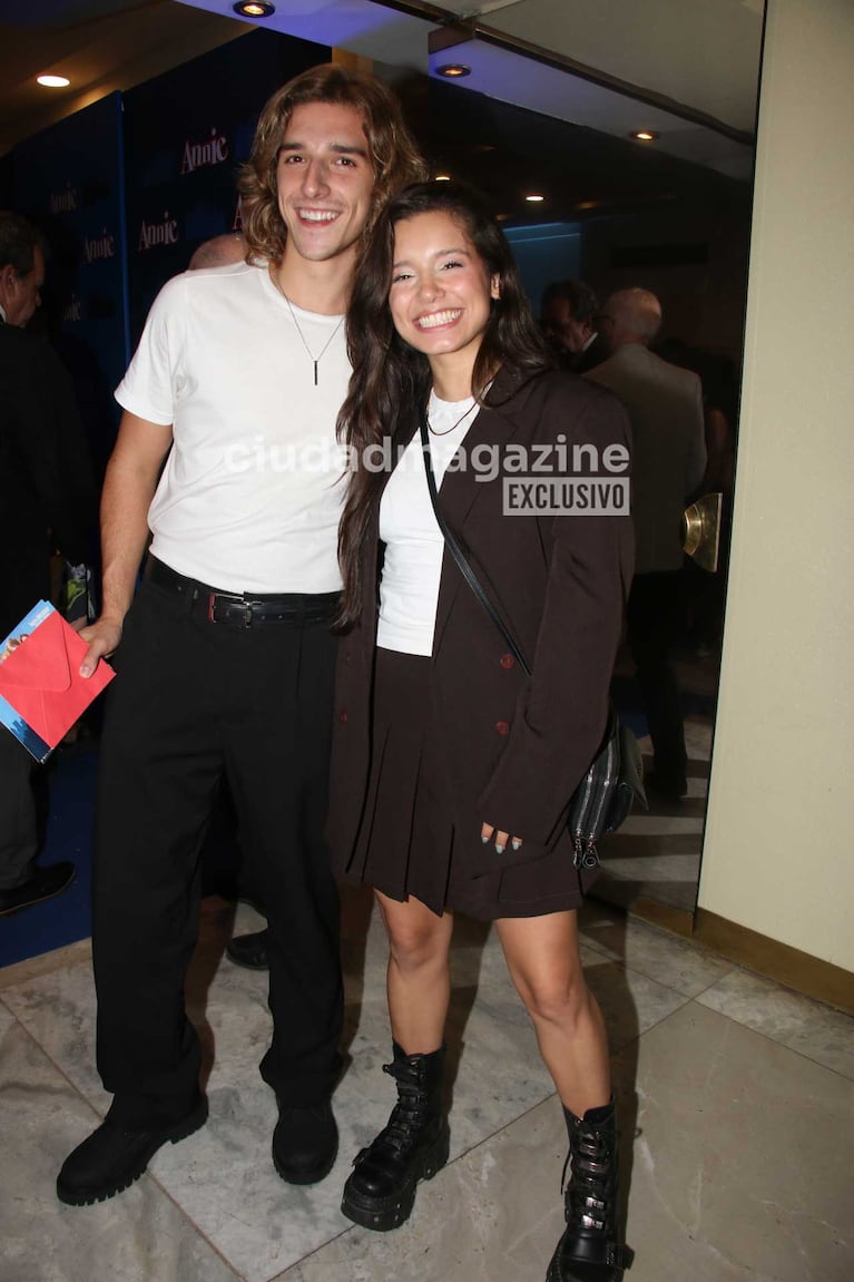 Albana Fuentes y  Felipe Boy Abdo (Foto: Movilpress)