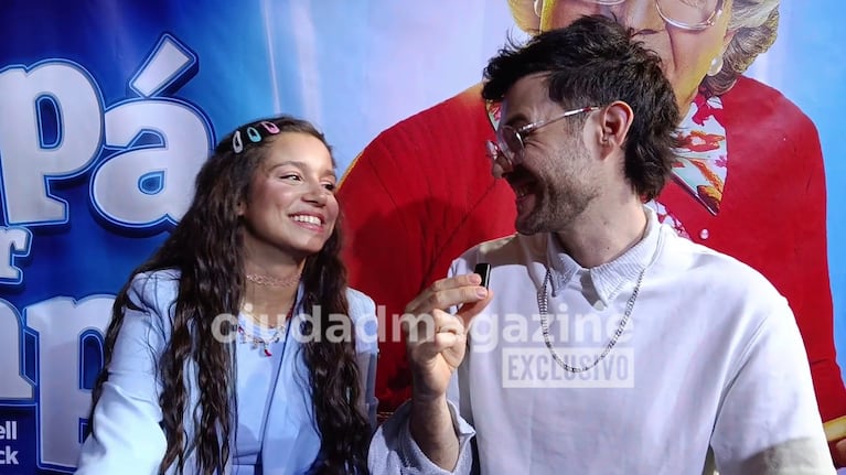 Albana Fuentes y Pablo Albella.