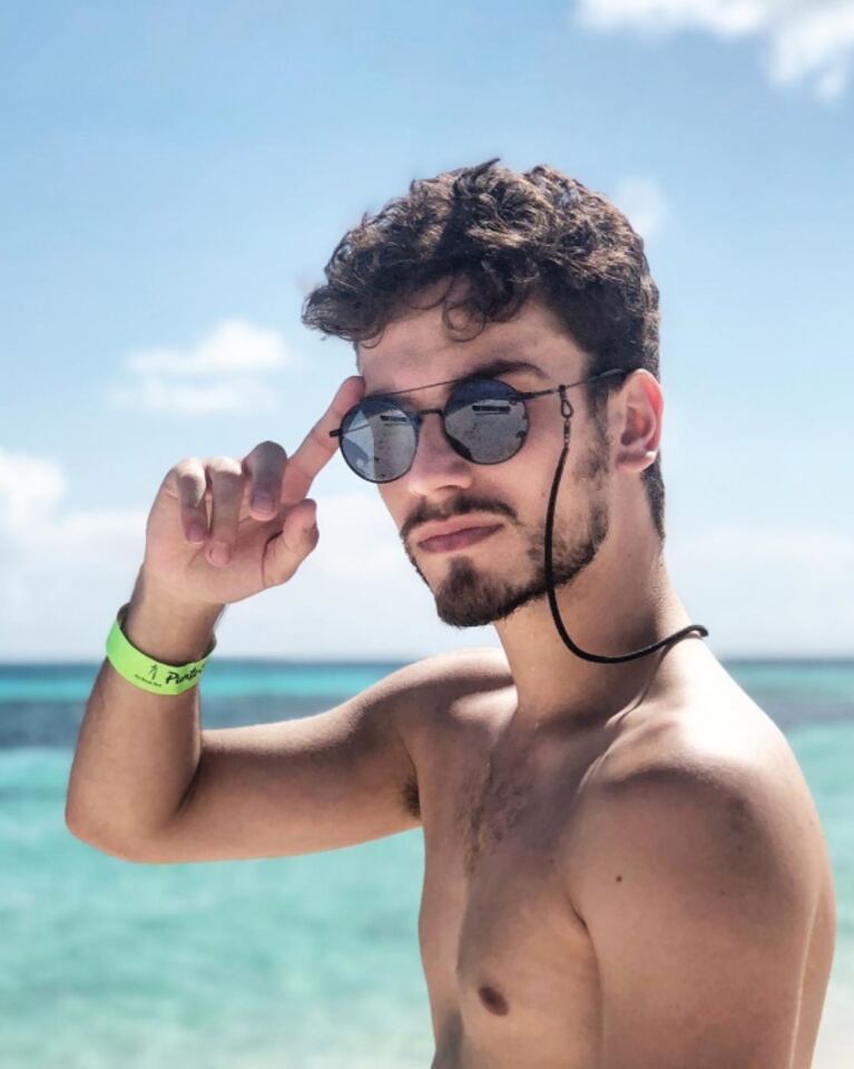 Albert Baró, de Argentina tierra de amor y venganza, y sus fotos en la Riviera Maya que levantaron suspiros