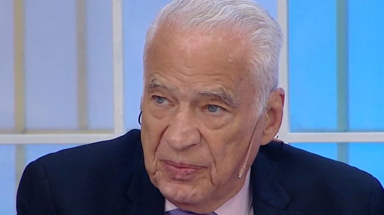 Alberto Cormillot fue dado de alta (Foto: captura Eltrece)