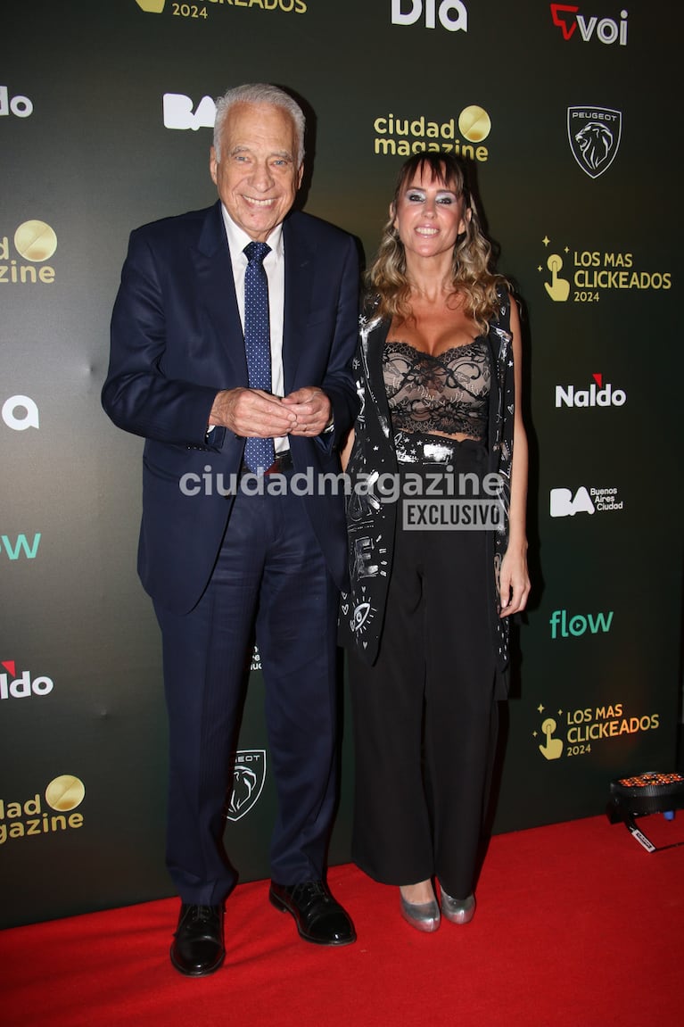 Alberto Cormillot y Estefanía Pasquini. Foto: Movilpress