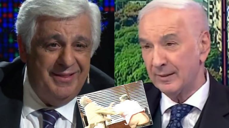 Alberto Samid y Mauro Viale protagonizaron una escandalosa pelea a las trompadas en la TV