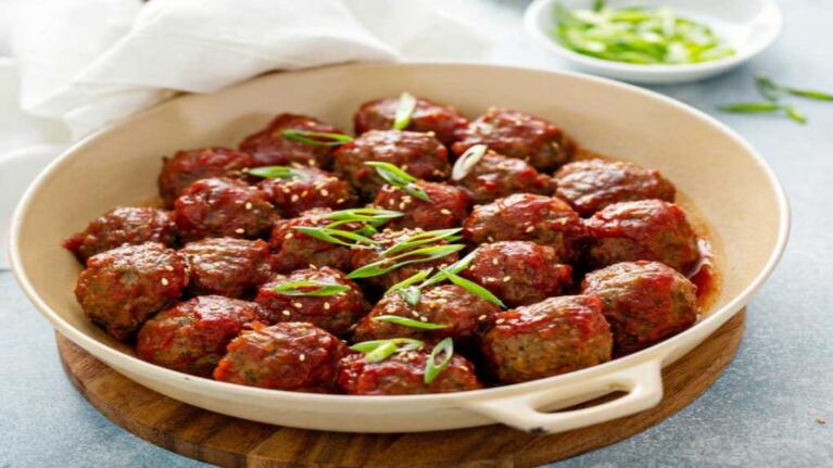 Albóndigas de cerdo agridulce: la mejor receta, paso a paso