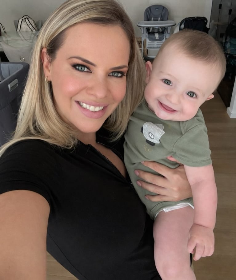 Alejandra Maglietti festejó los siete meses de Manu, su hijo: las fotos | Créditos: Instagram @alemaglietti