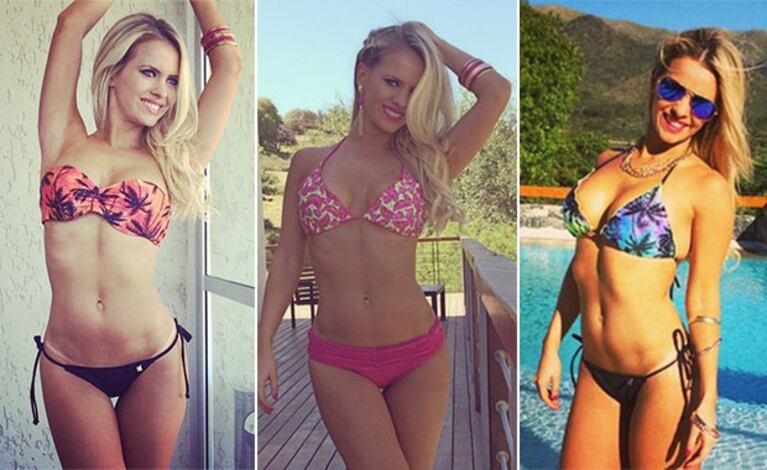 Alejandra Maglietti, una diosa en bikini al calor del sol cordobés. (Foto: Instagram)