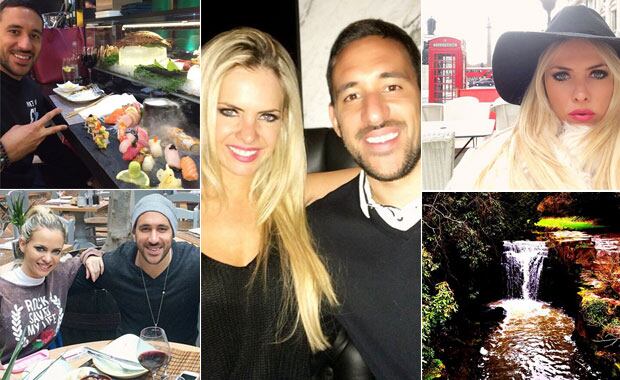 Alejandra Maglietti y Jonás Gutiérrez pasean su amor por Londres: fotos de sus románticas vacaciones (Foto: Instagram)