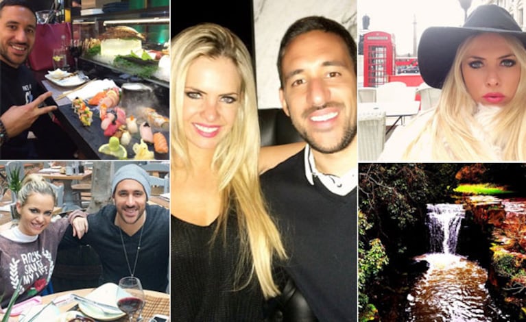 Alejandra Maglietti y Jonás Gutiérrez pasean su amor por Londres: fotos de sus románticas vacaciones (Foto: Instagram)