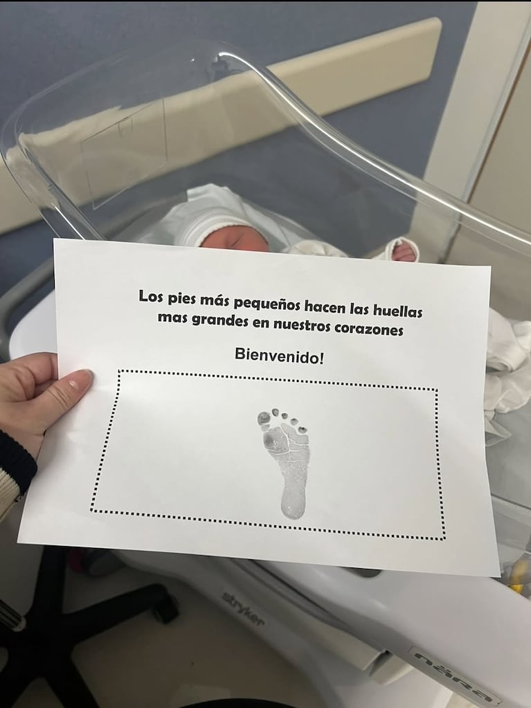 Alejandra Maglietti y su bebé Manuel (Foto: Instagram @alemaglietti)