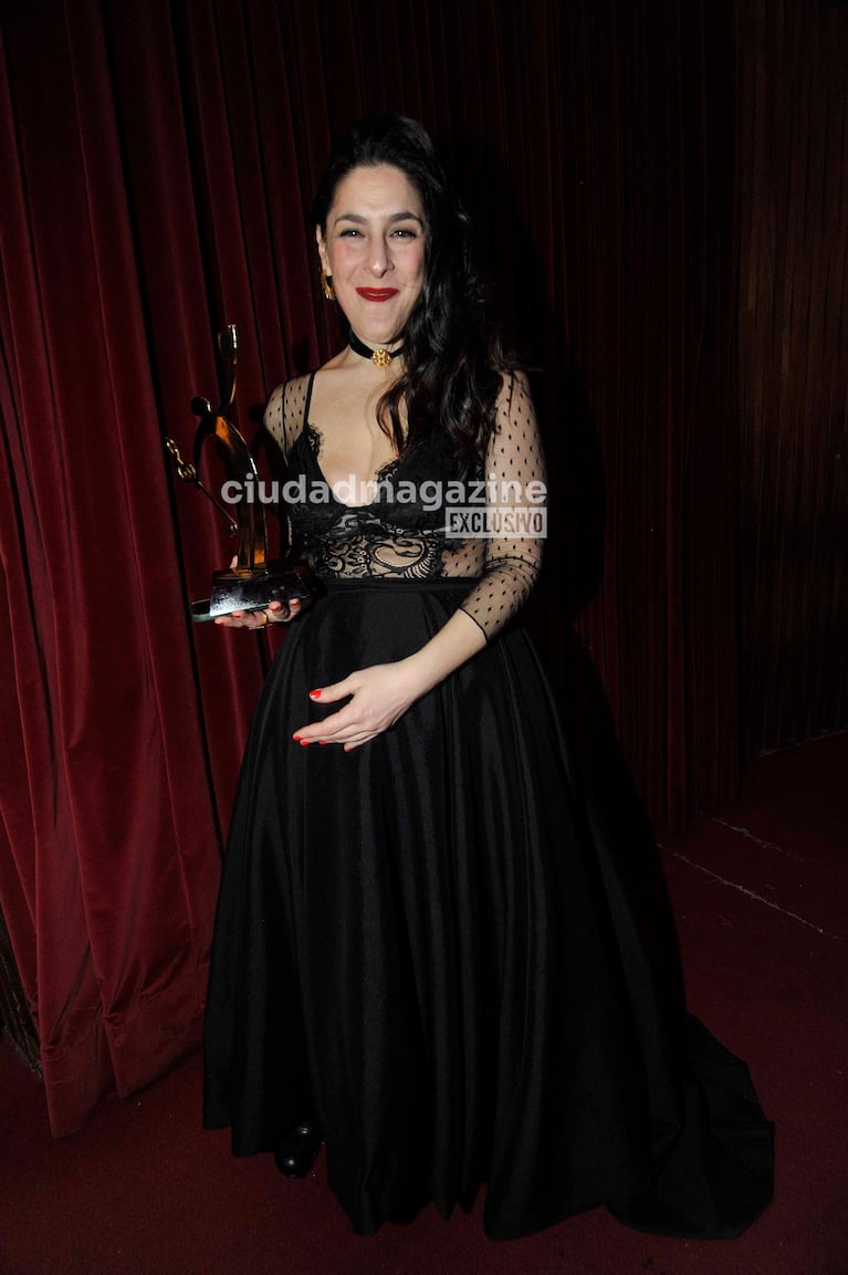 Alejandra Perlusky en los Premios Hugo (Foto: Movilpress).
