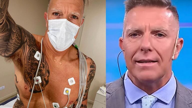 Alejandro aún no recuperó de todo el olfato.