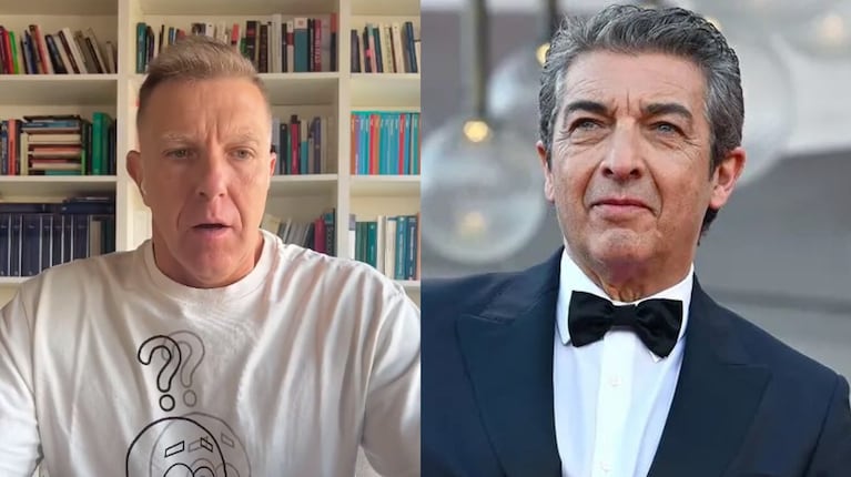 Alejandro Fantino criticó a Ricardo Darín porque defendió al cine argentino: “Mucho humo”. Ahora, el actor le contestó. (Foto: Instagram / fantino - Reuters)
