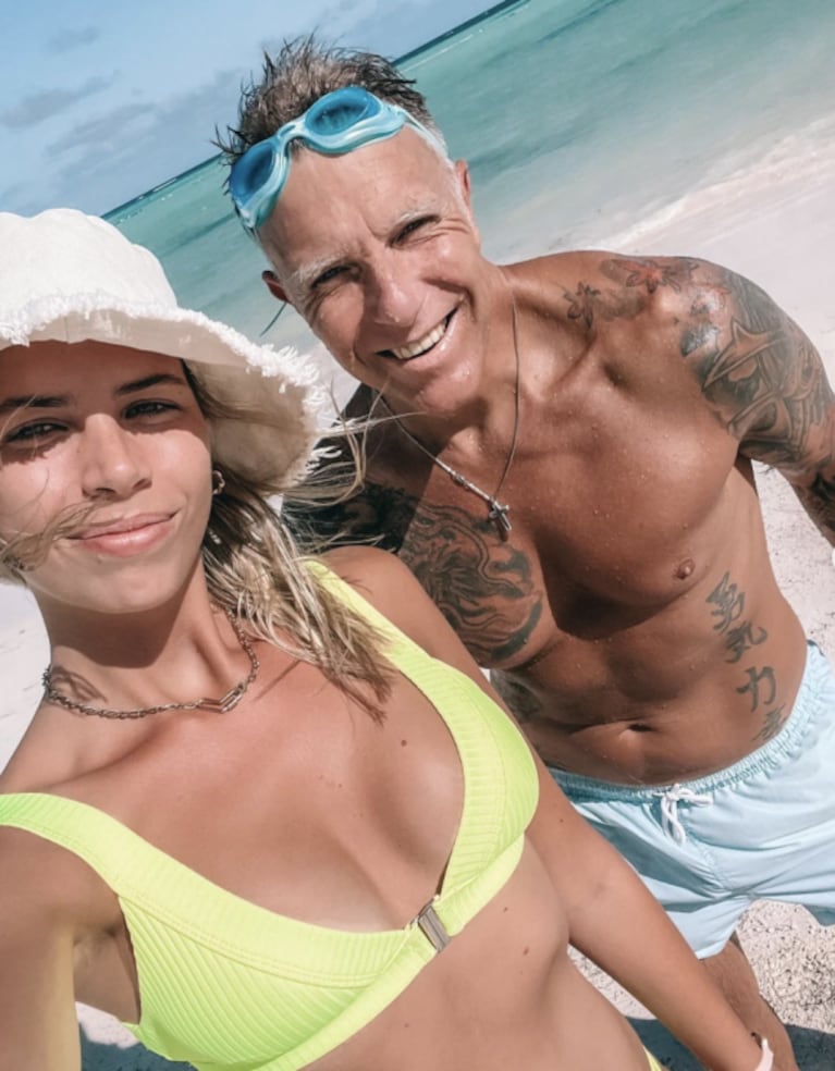 Alejandro Fantino, de vacaciones en Punta Cana con Coni Mosquera: "La felicidad está en el día a día con vos"