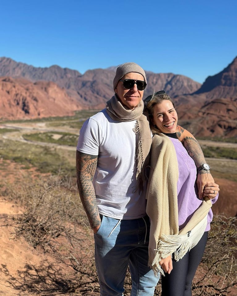 Alejandro Fantino y Coni Mosqueira (Foto: Instagram)