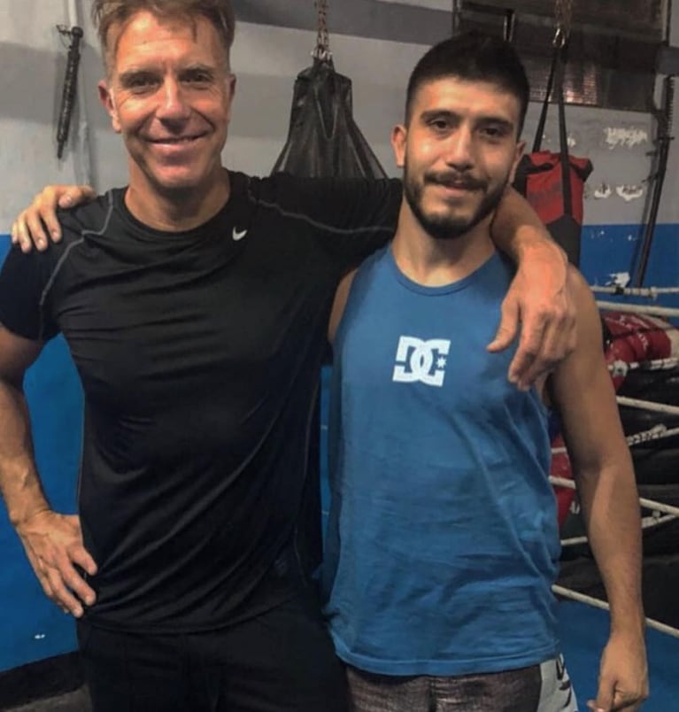 Alejandro Fantino y su hijo Nahuel (Instagram)