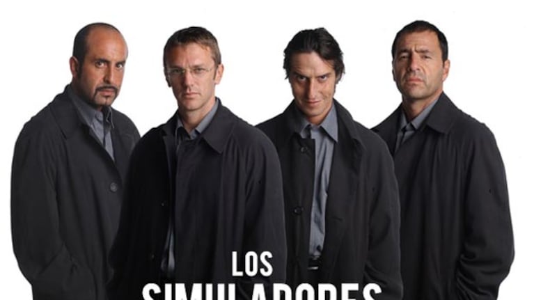 Alejandro Fiore, Federico D Elía, Diego Peretti, y Martín Seefeld, Los Simuladores. (Foto: Web)