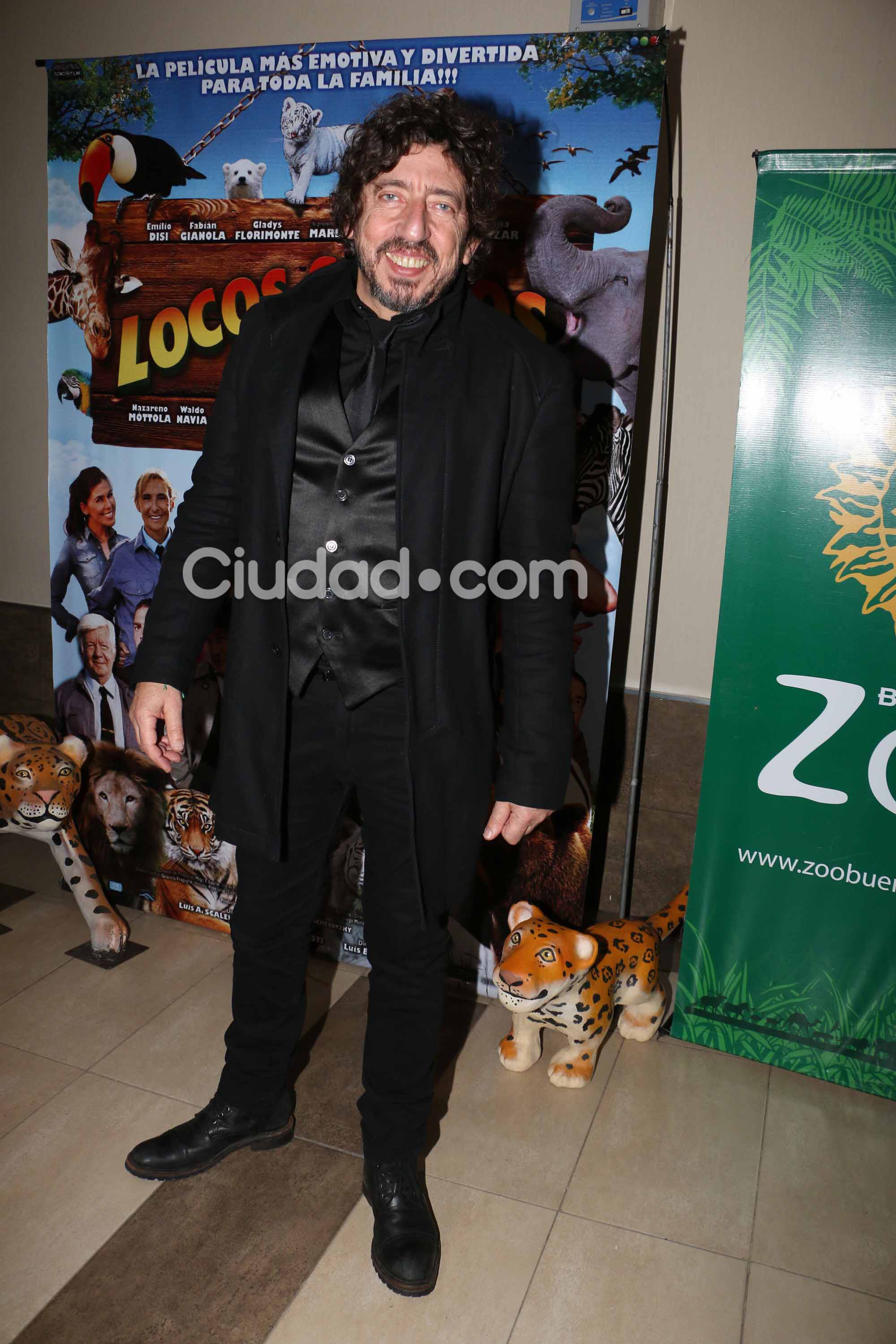 Alejandro Müller, en la avant premiere de Locos sueltos en el zoo (Foto: Movilpress)