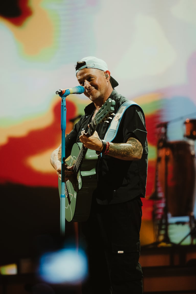 Alejandro Sanz en el Campo Argentino de Polo