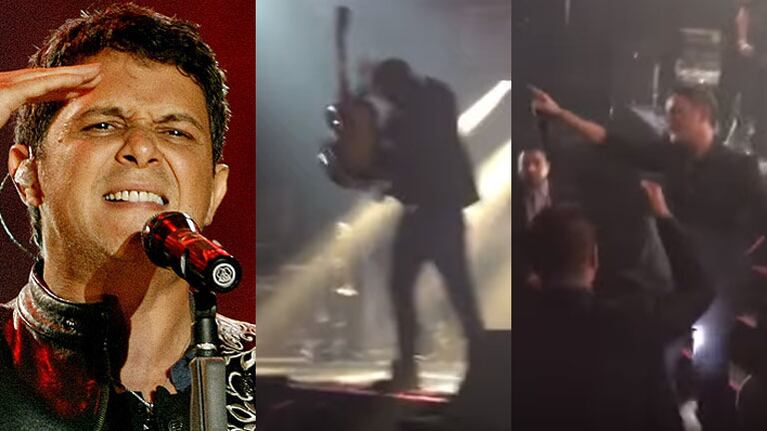 Alejandro Sanz se bajó del escenario en pleno recital para detener a un hombre que agredía a una mujer