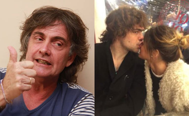 Alejandro Stoessel, un suegro re piola. (Fotos: Twitter) 