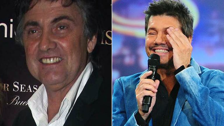 Alejandro Stoessel y Marcelo Tinelli