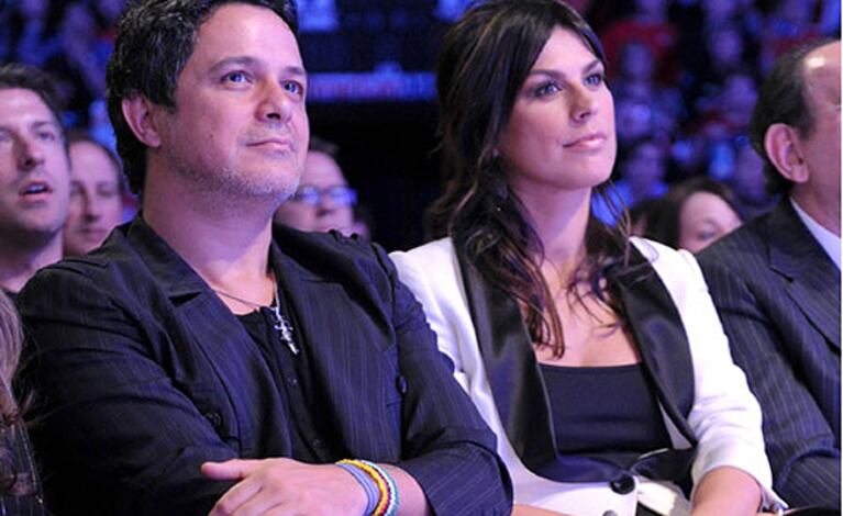 Alejandro y Raquel Perera, su actual mujer, quien tiene fecha de parto para los próximos días. (Foto: Web)