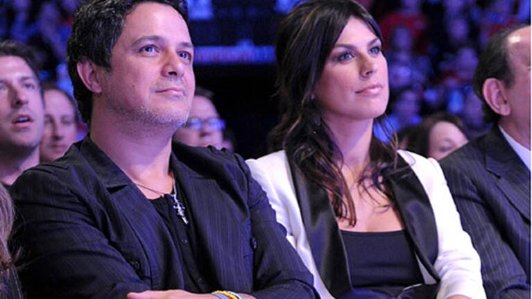 Alejandro y Raquel Perera, su actual mujer, quien tiene fecha de parto para los próximos días. (Foto: Web)