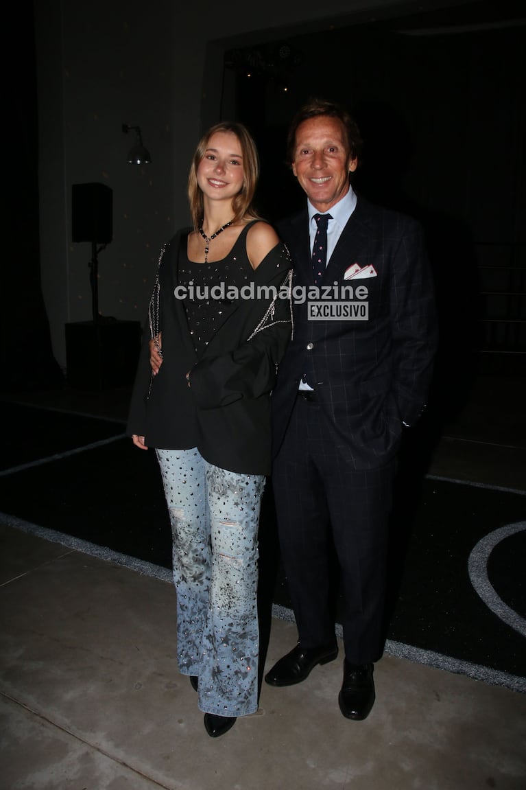 Alejandro y Taína Gravier en el BAFWEEK (Foto: Movilpress).
