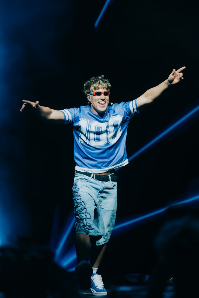 Alejo Igoa arrasó en vivo en el Movistar Arena . Ph: Cortesía Dale Play Live