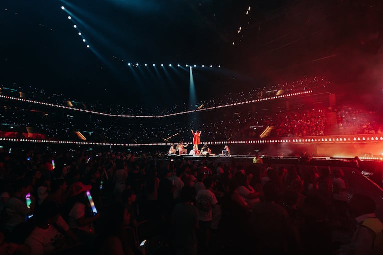 Alejo Igoa arrasó en vivo en el Movistar Arena . Ph: Cortesía Dale Play Live