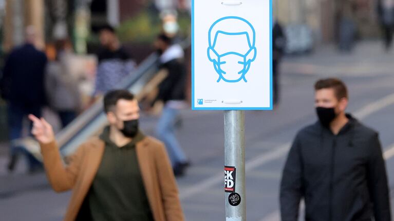 Alemania supera el millón de contagios por coronavirus y Europa levanta parte de las restricciones. Foto: EFE.