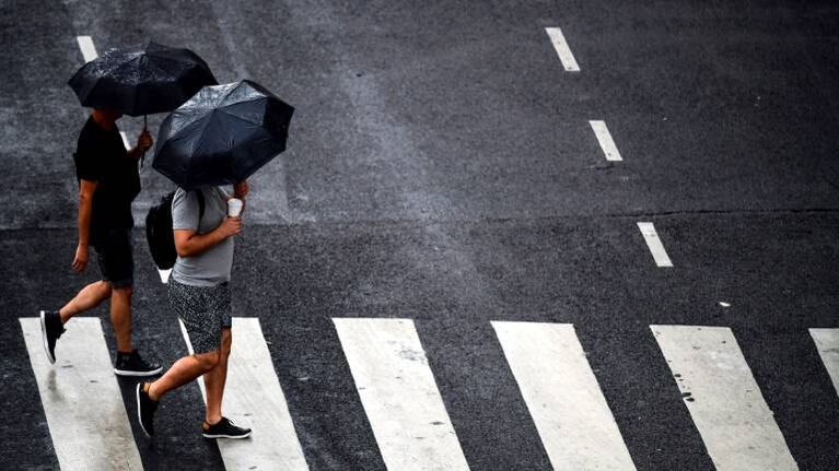 Alerta por tormentas fuertes y posible granizo en la Ciudad de Buenos Aires