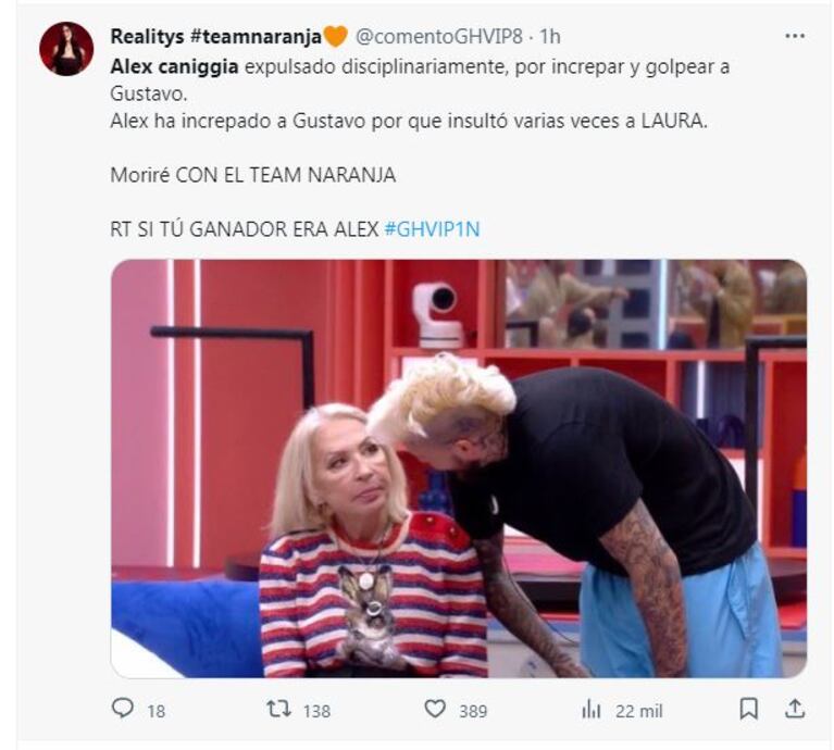 Alex Caniggia fue expulsado de Gran Hermano España y se conocieron los escandalosos motivos