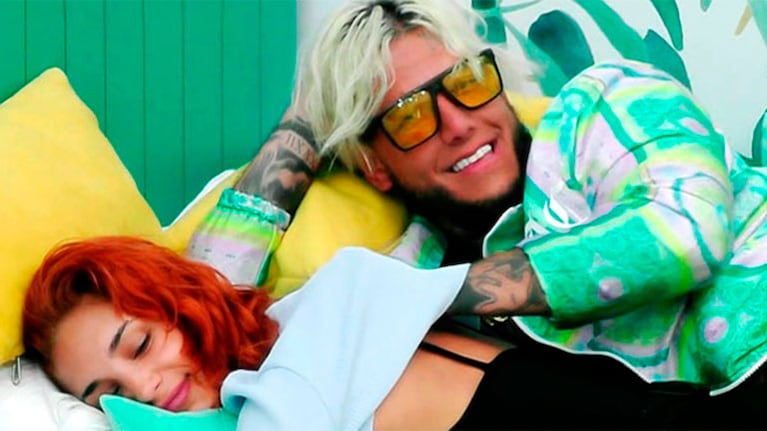 Alex Caniggia le declaró su amor públicamente a Melody Luz