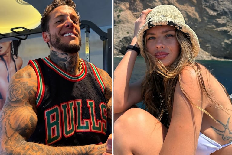 Alex Caniggia le habría enviado mensaje a la China Suárez (Fotos: IG @alexcaniggia / @sangrejaponesa)
